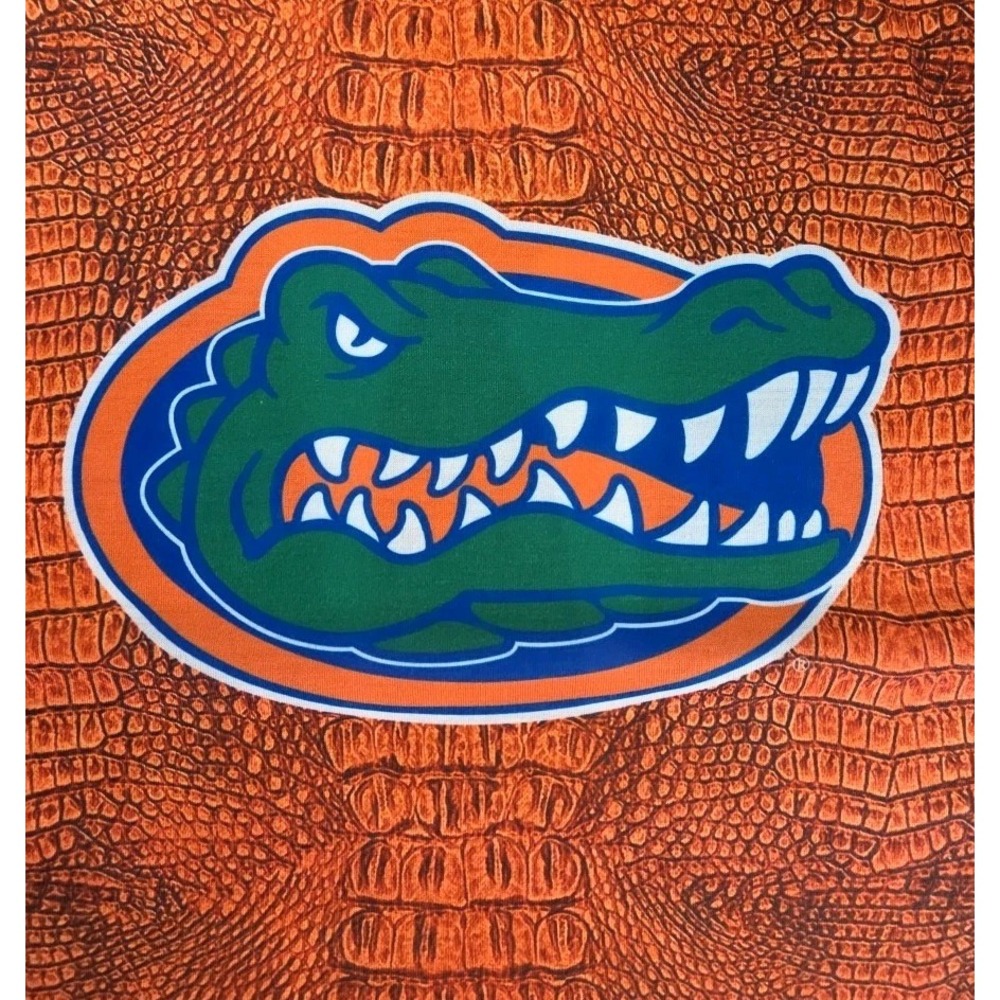 FauxReal Florida Gators Alligator Suit Jacket Graphic T-Shirt Long Sleeve READ
